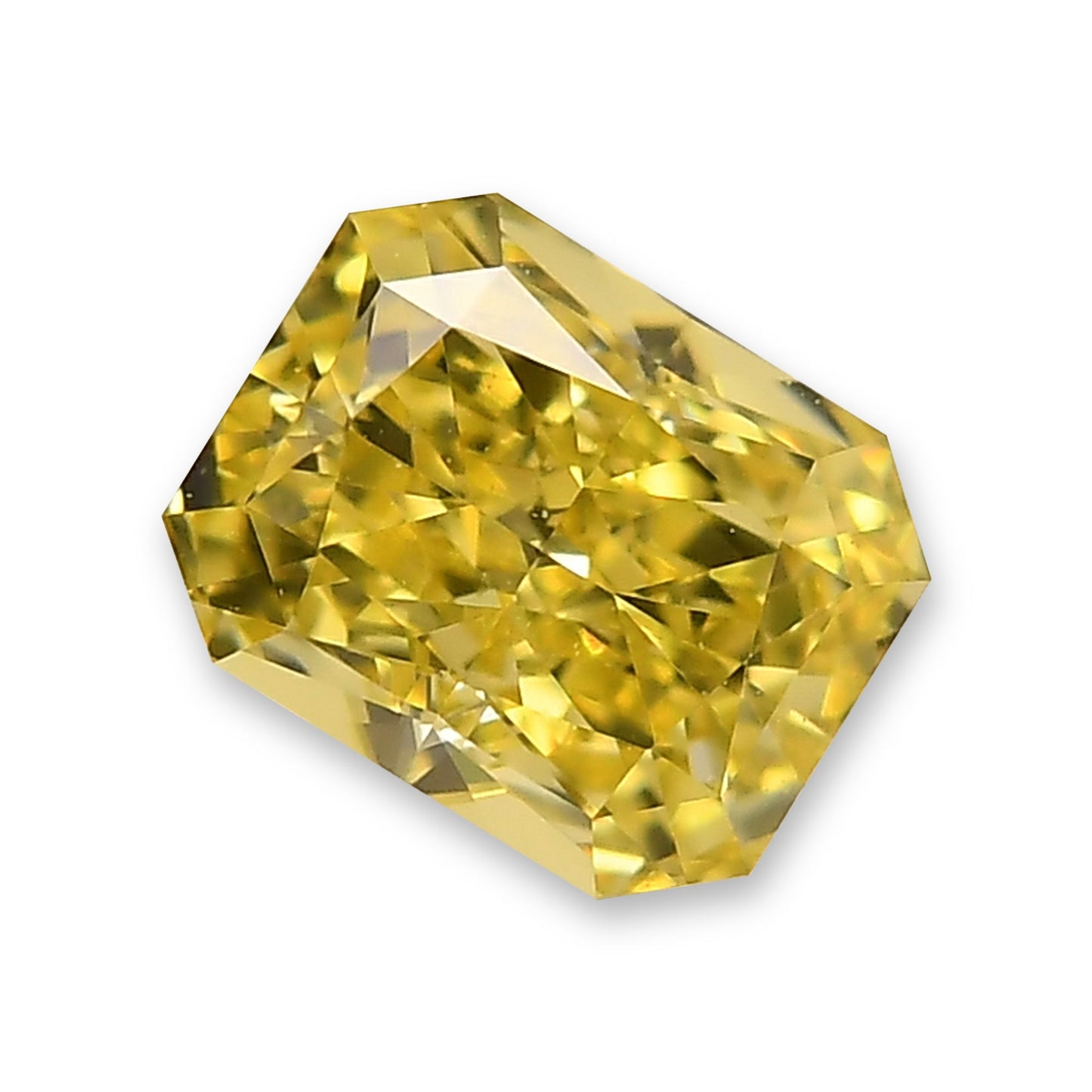 0,60 Karat Fancy Intense Yellow Radiant VS2 GIA