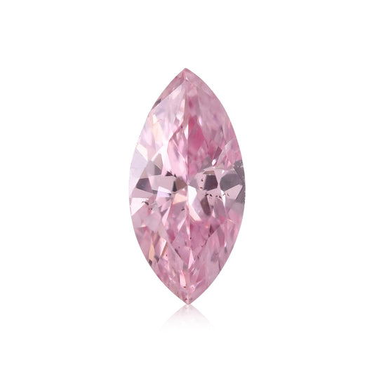 0,08 Karat Fancy Intense Purplish Pink Marquise-Diamant (SI1) GIA