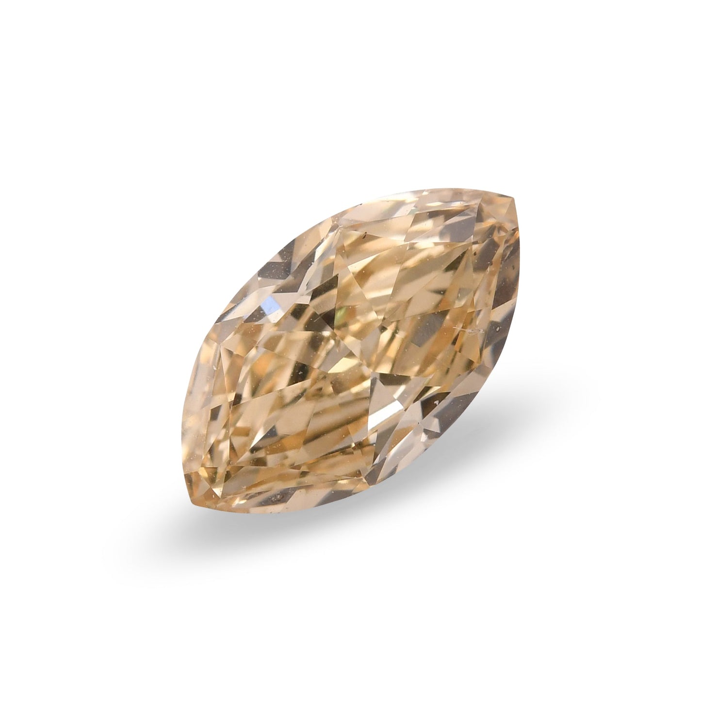 1,10 Karat Fancy Brownish Yellow Marquise Diamant VS2 GIA
