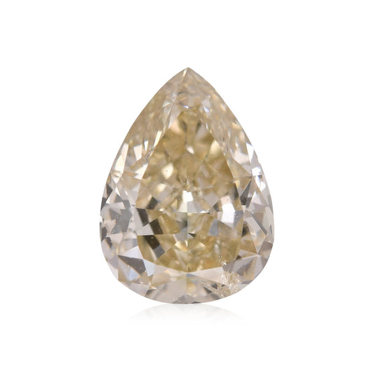 1,11 Karat Fancy Brownish Greenish Yellow Birnenförmiger Diamant SI2 GIA