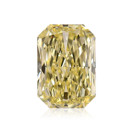 1,20 Karat Fancy Light Yellow Radiant Diamant IF GIA