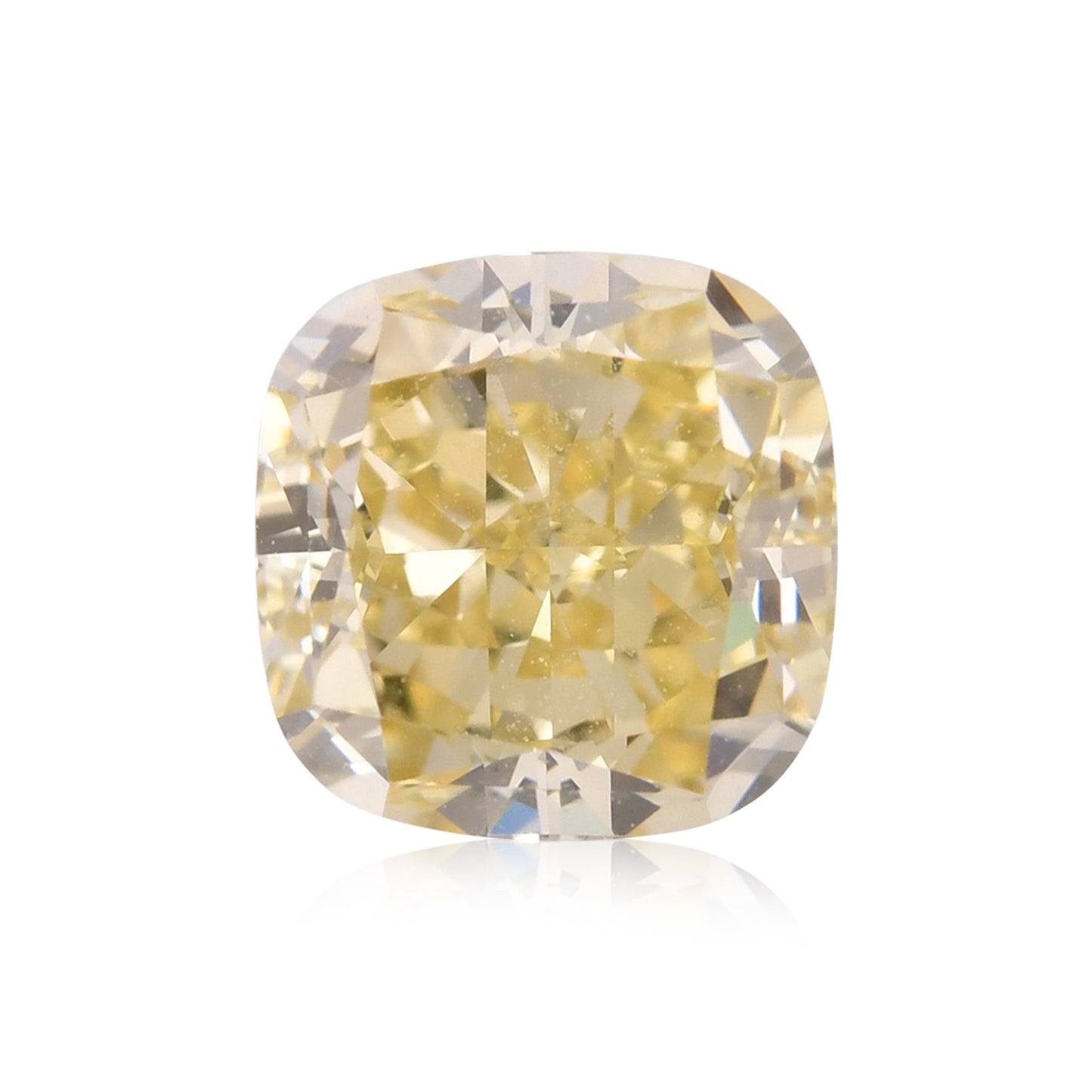 1.31 Carat Fancy Brownish Yellow Cushion Diamond IF GIA