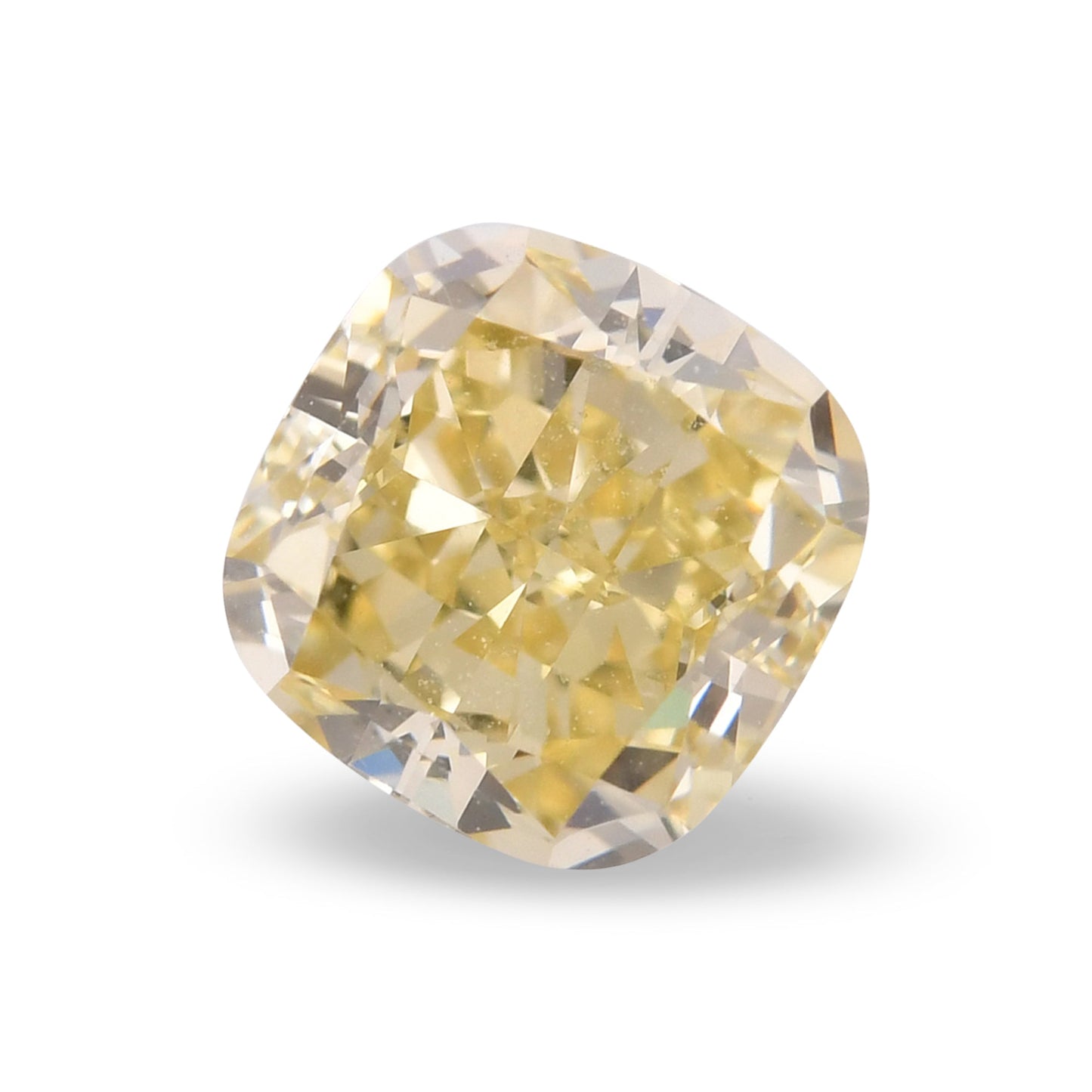 1.31 Carat Fancy Brownish Yellow Cushion Diamond IF GIA