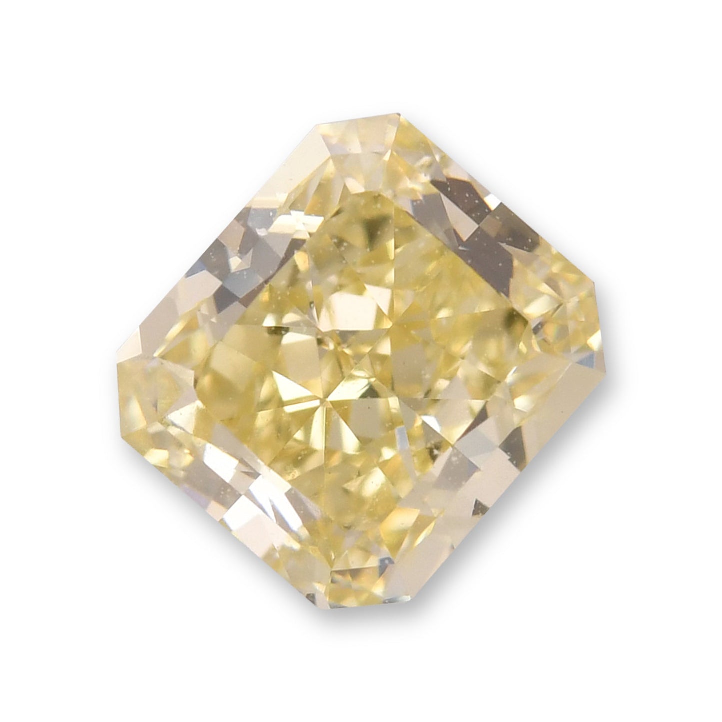 1,27 Karat Fancy Brownish Yellow Radiant VVS2 GIA