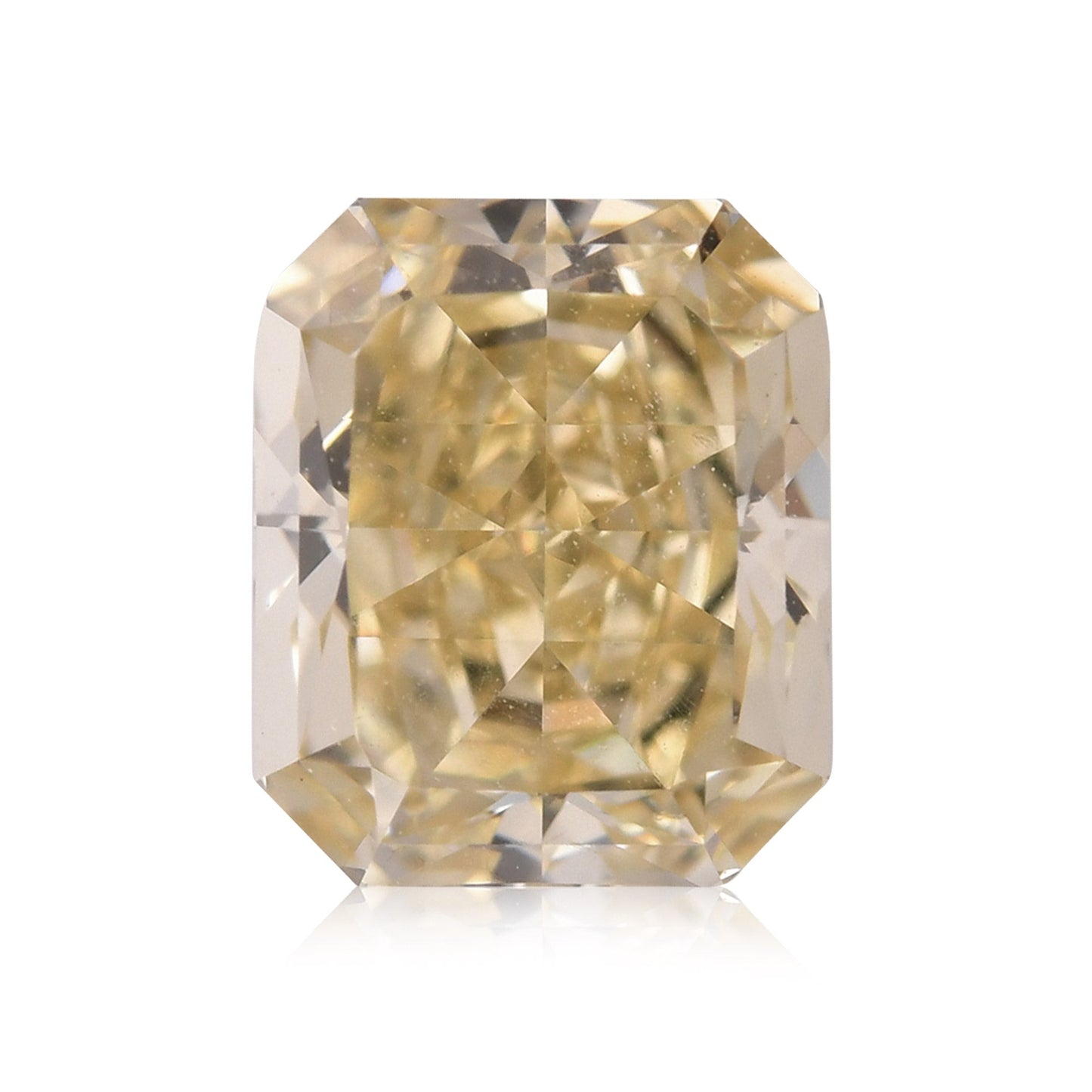 1,16 Karat Fancy Brownish Yellow Radiant Diamant IF GIA