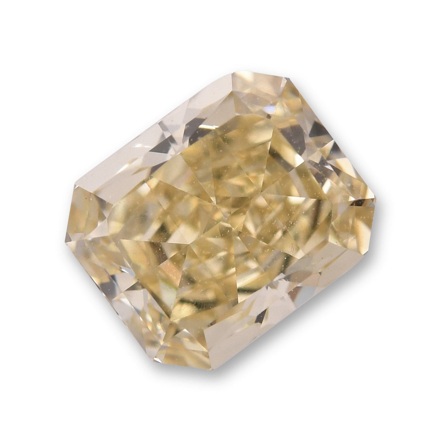 1,16 Karat Fancy Brownish Yellow Radiant Diamant IF GIA