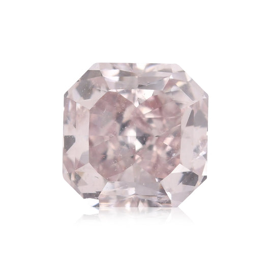 0.65 Carat Fancy Brown Pink Radiant Diamond I1 GIA