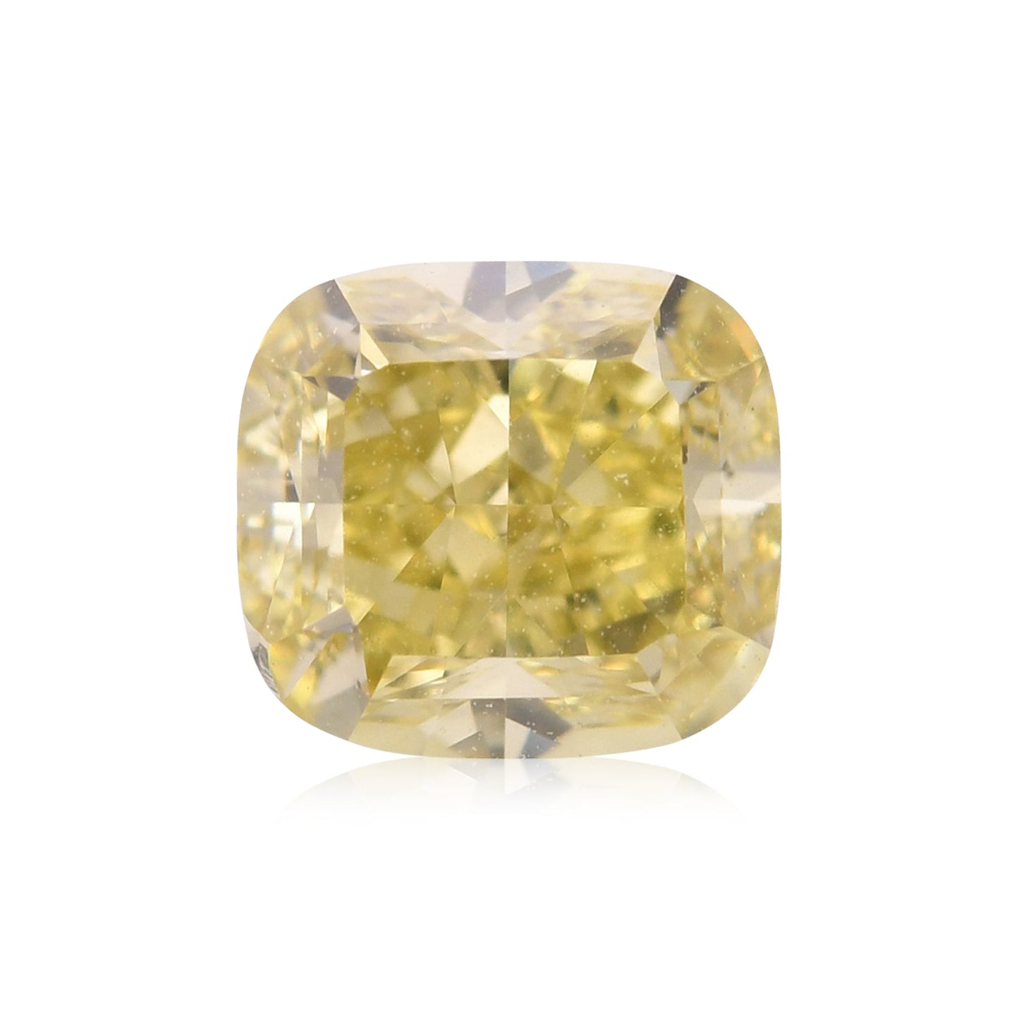 1,01 Karat Fancy Deep Brownish Greenish Yellow Cushion Diamond VS1 GIA