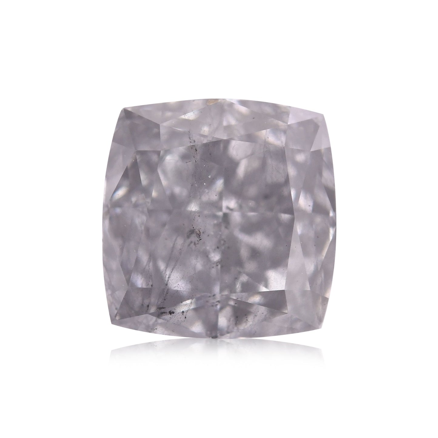 2,14 Karat Fancy Gray Cushion Diamant I1 GIA