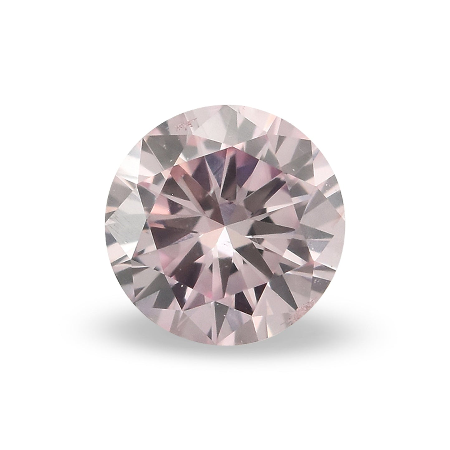 0,16 Karat Fancy Pink Runder Brillant Argyle Diamant SI2 GIA