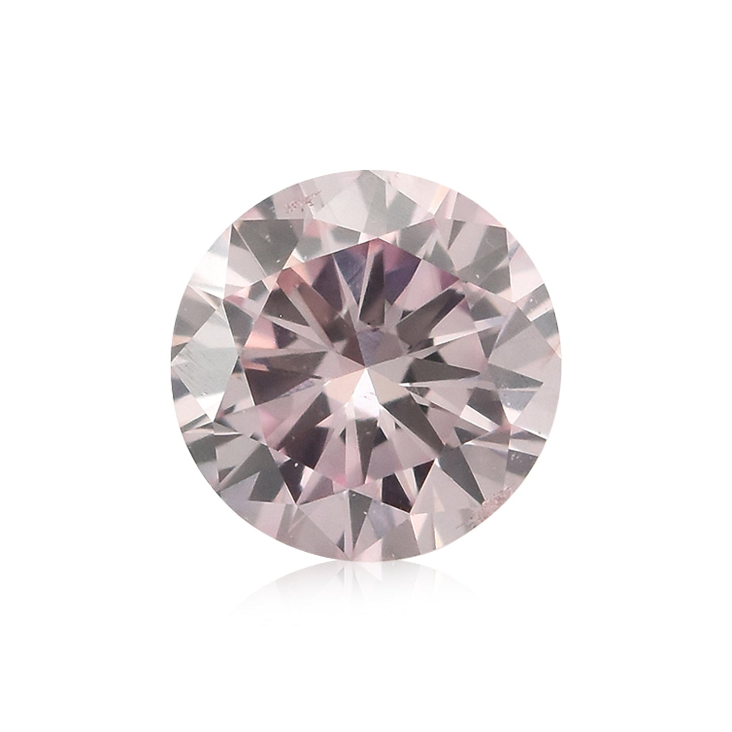 0,16 Karat Fancy Pink Runder Brillant Argyle Diamant SI2 GIA