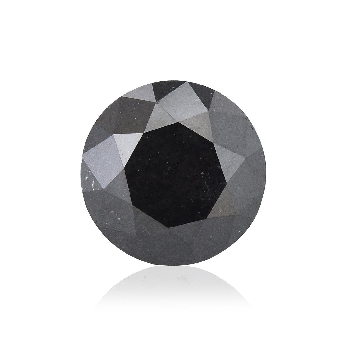 1,17 Karat Fancy Black Brillant Diamant, GIA-zertifiziert