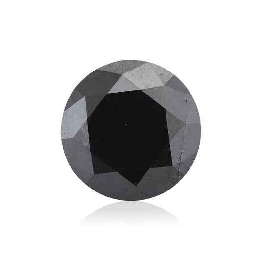 1,04 Karat Fancy Black Brillant-Diamant, GIA-zertifiziert