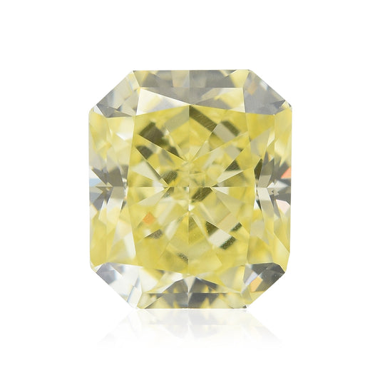 0,90 Karat Fancy Yellow Radiant VS1 GIA