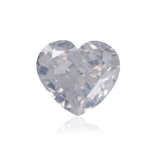 1,00 Karat Fancy White Heart Diamant I1 GIA