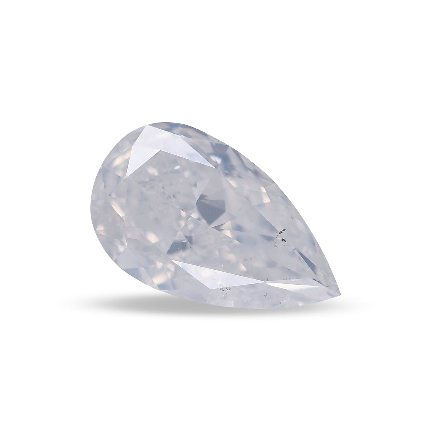 0,50 Karat Fancy White Birnenförmiger Diamant I1 GIA