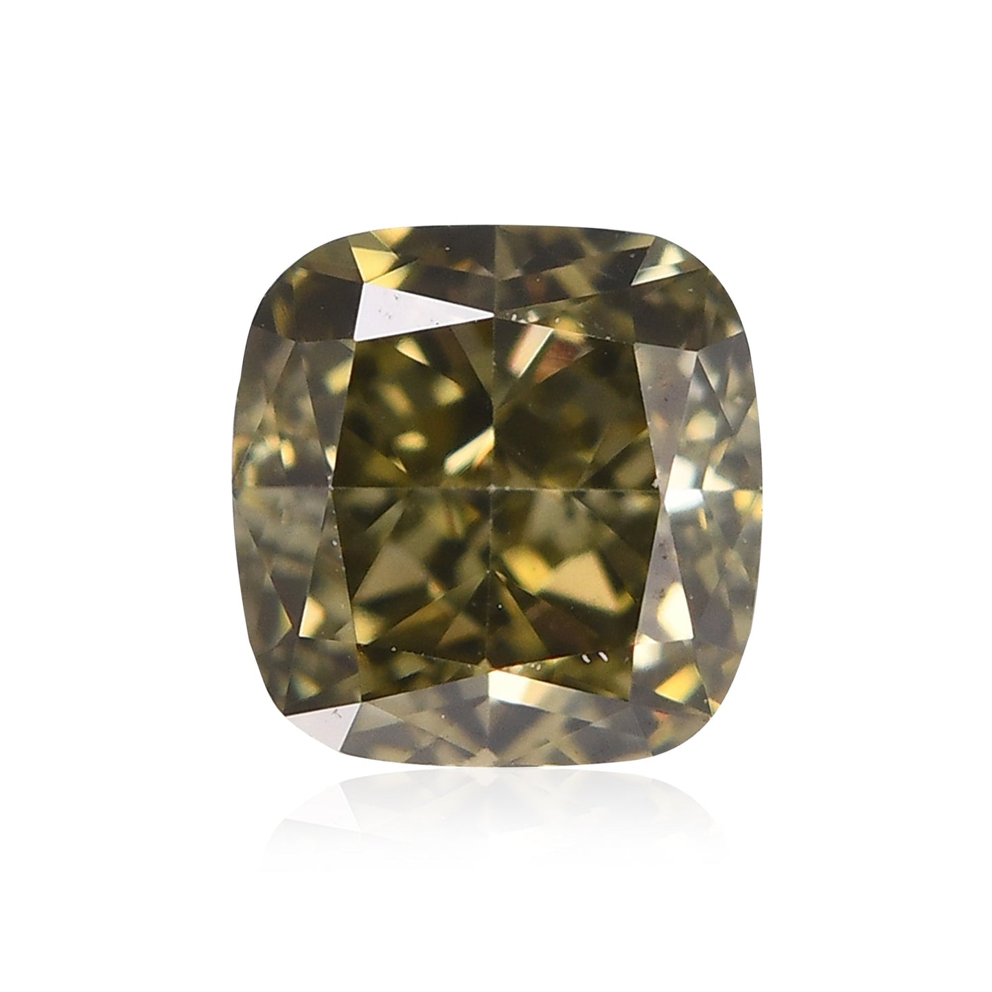 0,36 Karat Chamäleon-Kissen-Diamant VS2 GIA