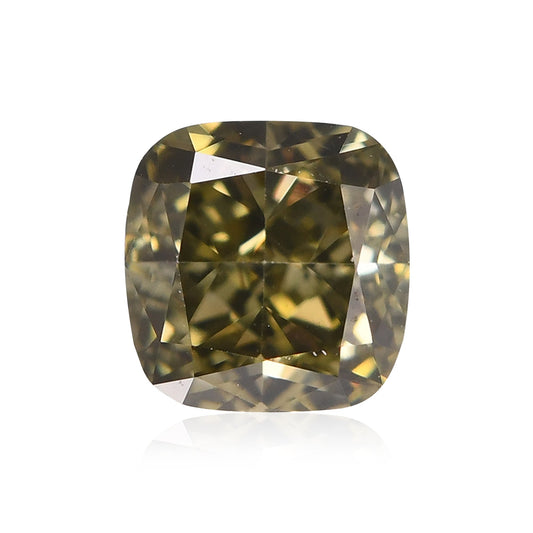 0,36 Karat Chamäleon-Kissen-Diamant VS2 GIA