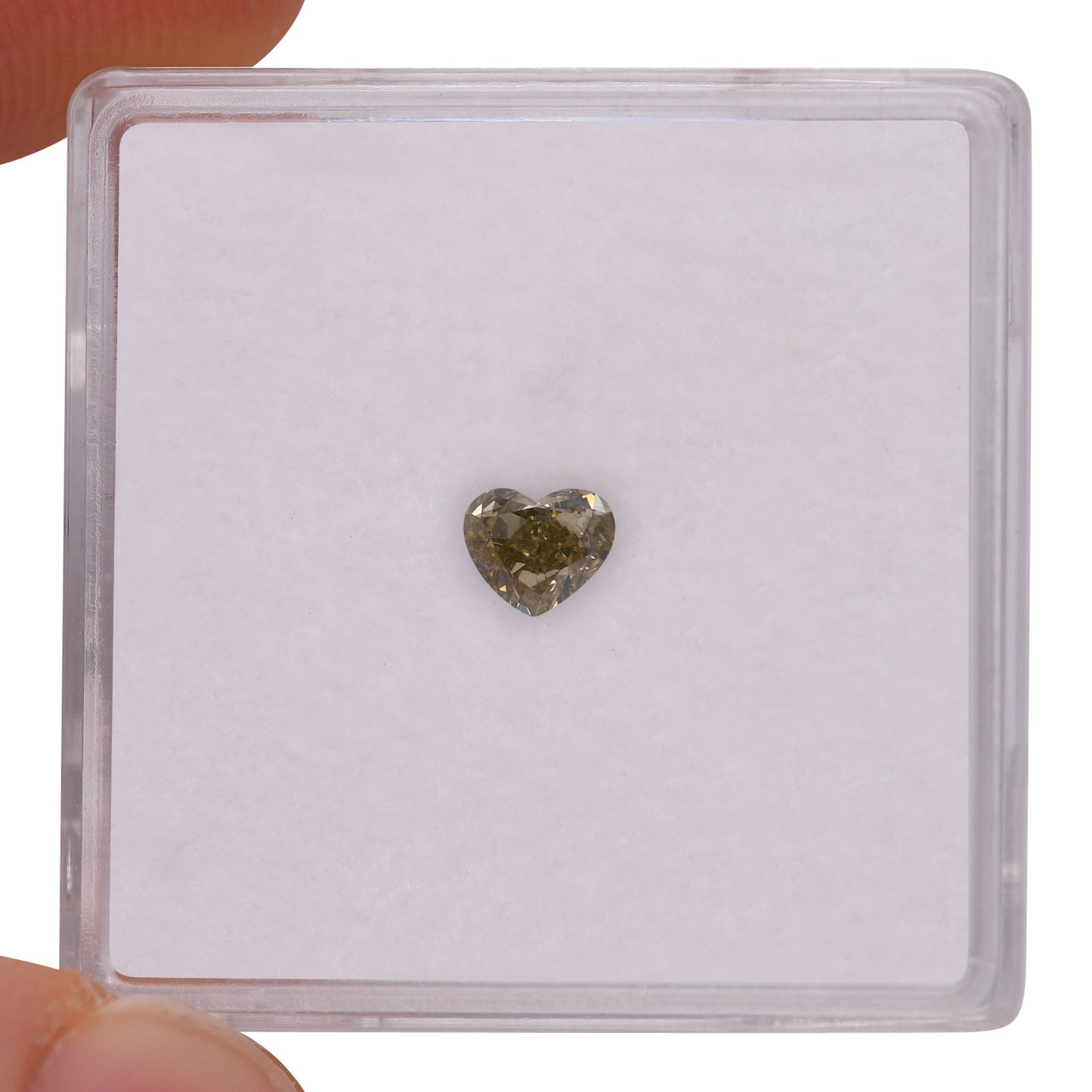 0,31 Karat Chamäleon-Herz-Diamant SI2 GIA