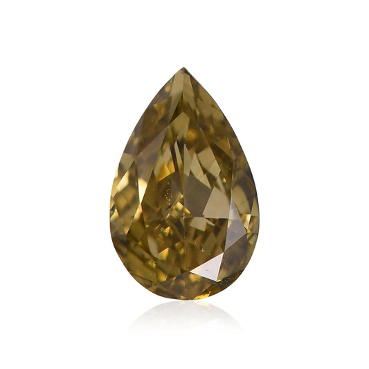 0,38 Karat Chamäleon-Birnen-Diamant SI1 GIA