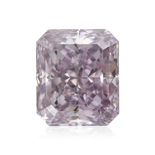 1,02 Karat Fancy Brownish Purple Pink Radiant Diamant VS2 GIA