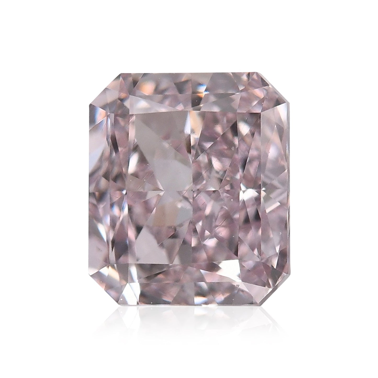 1,00 Karat Fancy Brownish Pink Radiant VS1 GIA