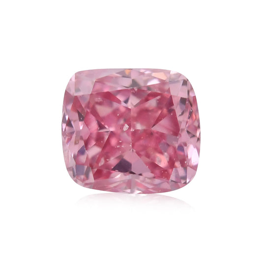 0,16 Karat Fancy Intense Purplish Pink Cushion Diamond SI2 GIA