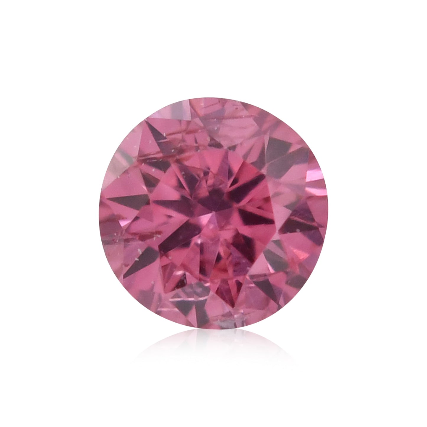 0,05 Karat Fancy Deep Purplish Pink Brillant (VS) GIA