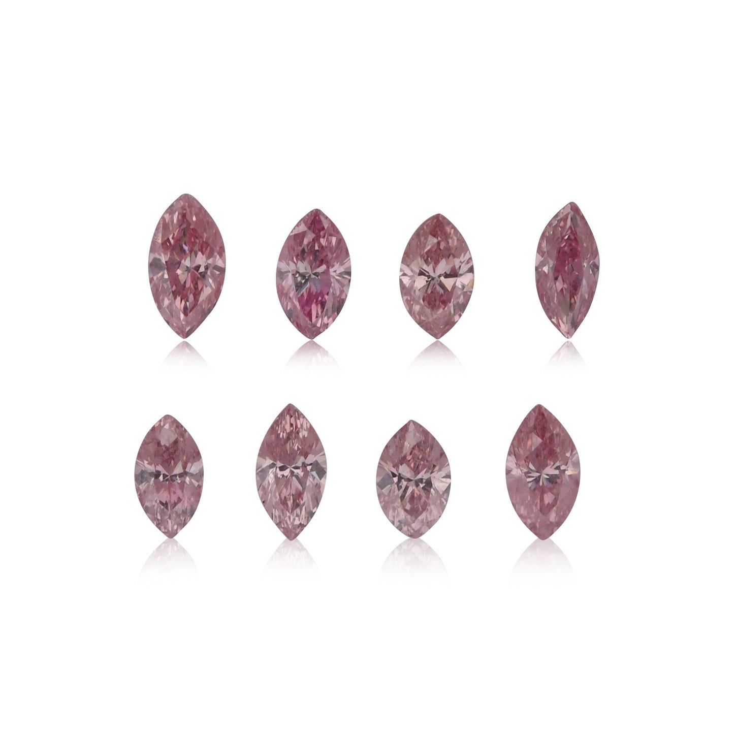 0,23 Karat Fancy Intense Pink Marquise-Diamanten (SI)