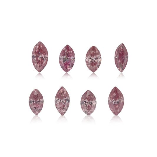 0,23 Karat Fancy Intense Pink Marquise-Diamanten (SI)