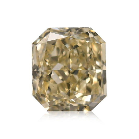 1,33 Karat Fancy Light Brownish Yellow Radiant VS2 GIA