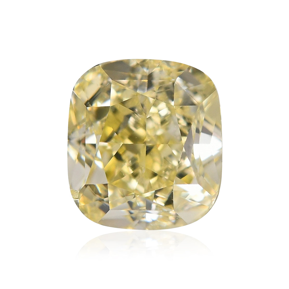 Cushion Diamond | 1.41 ct | Fancy Light Yellow | VS1 | GIA | Ref 564326