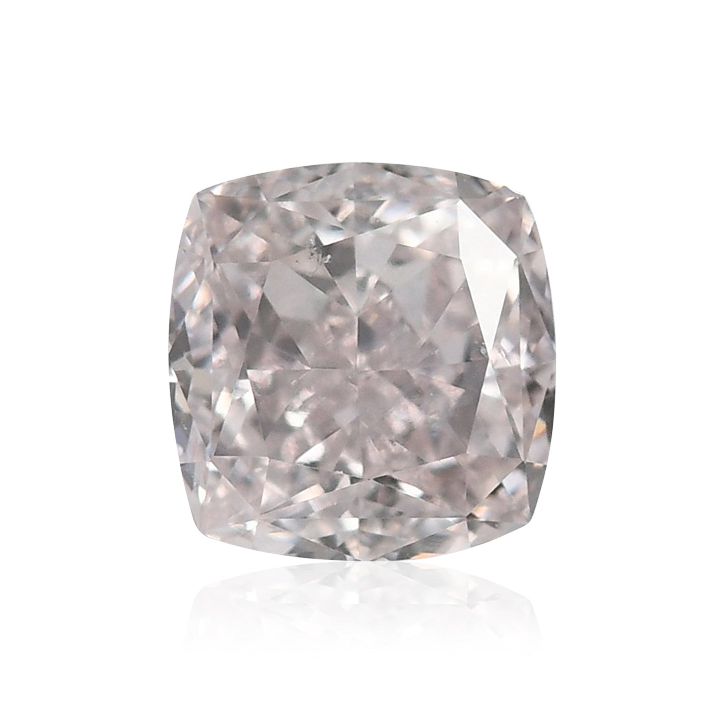 0,60 Karat sehr hellrosa Kissen-Diamant SI1 GIA