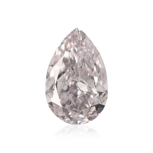 0,51 Karat sehr hellrosa birnenförmiger Diamant SI1 GIA