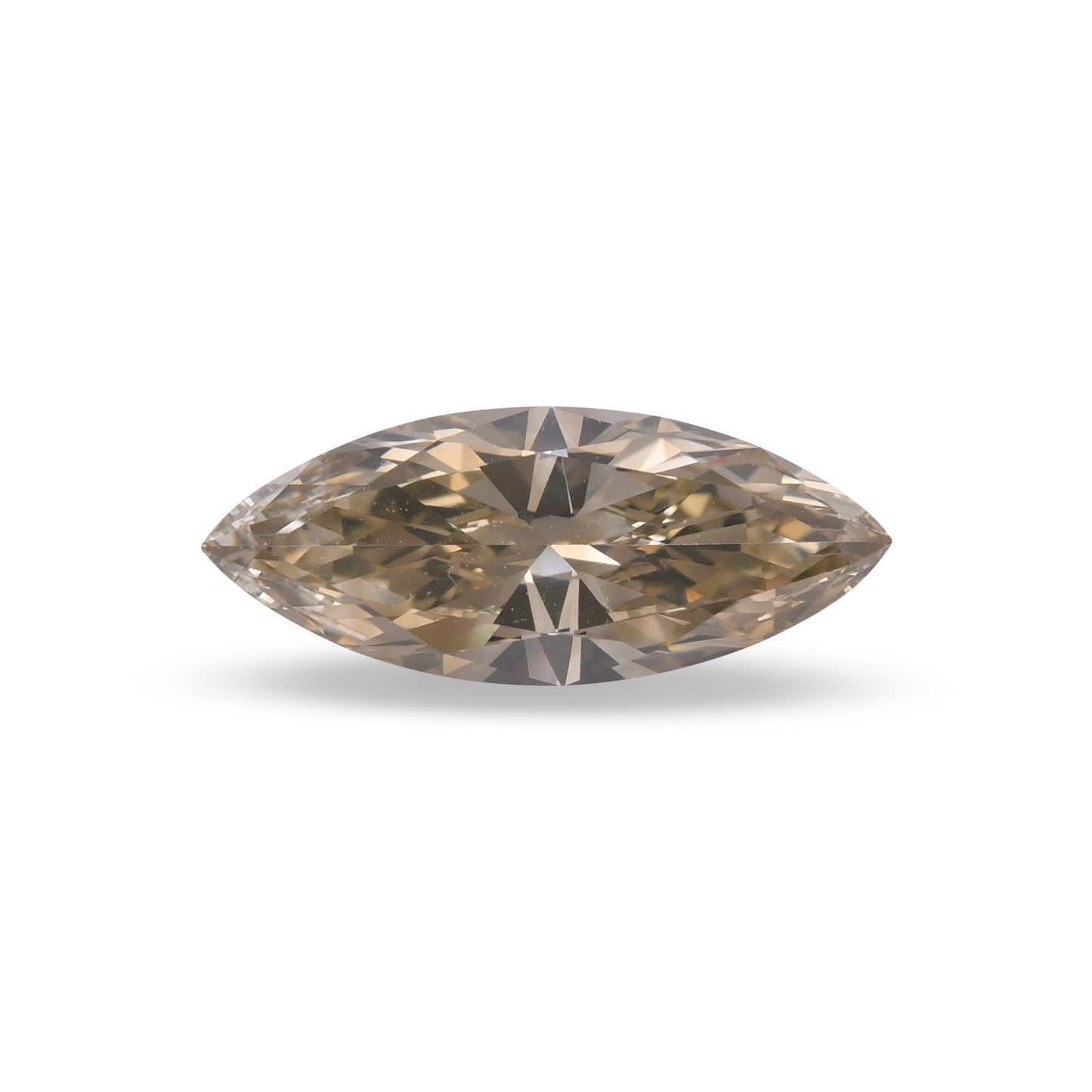 1,09 Karat Fancy Brown Greenish Yellow Marquise Diamant SI1 GIA