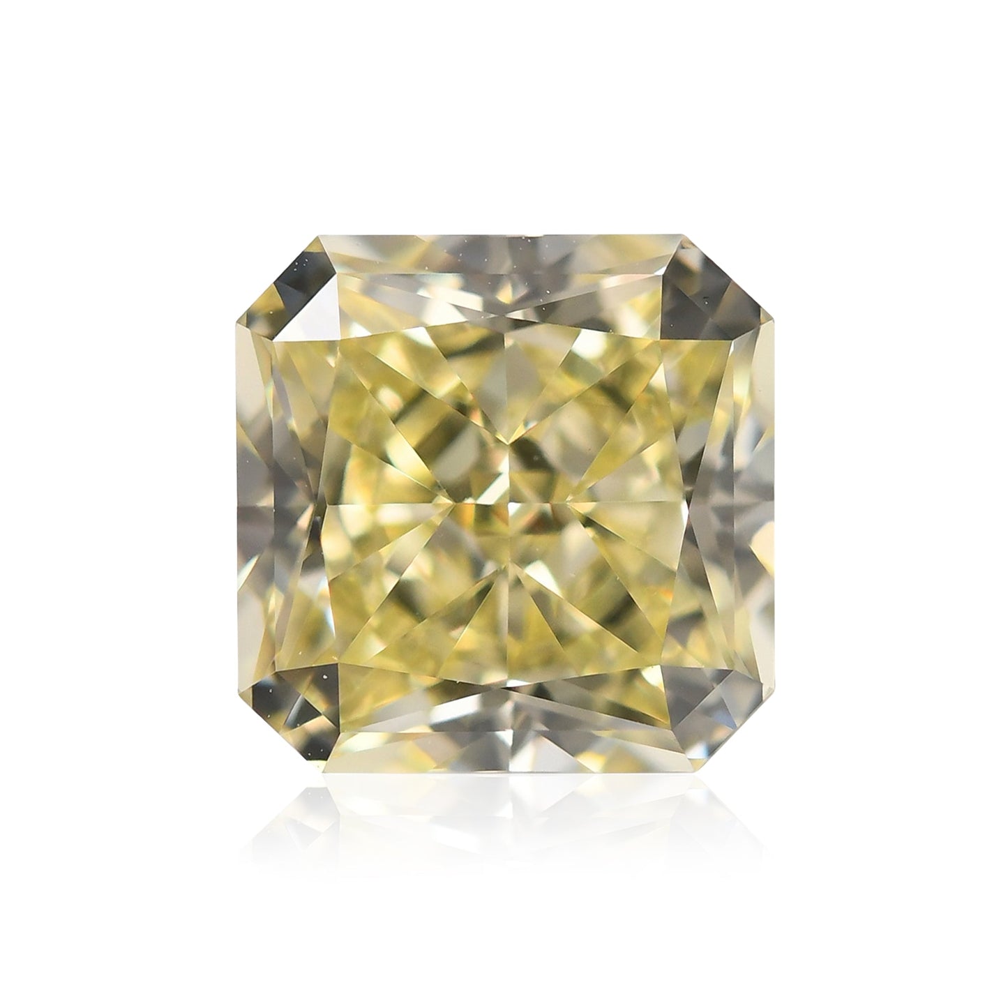2,03 Karat Fancy Yellow Radiant VVS1 GIA