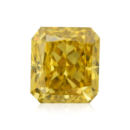 0,50 Karat Fancy Deep Brownish Orangey Yellow Radiant Diamant SI1 GIA