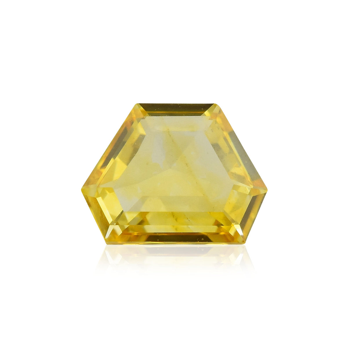 Trapezoid Diamond | 0.4 ct | Fancy Vivid Yellow | SI1 | GIA | Ref 565767