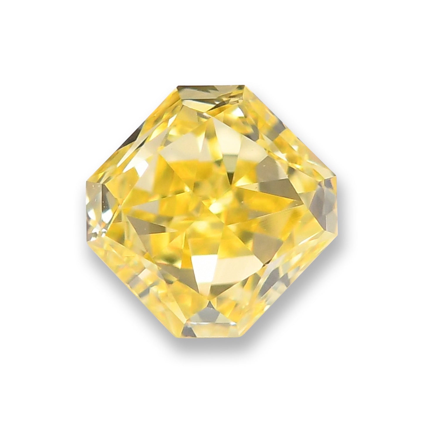 0,36 Karat Fancy Yellow Radiant (VS2)