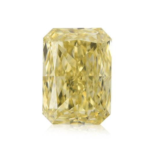 0.65 Carat Fancy Light Brownish Yellow Radiant Diamond VS1 GIA