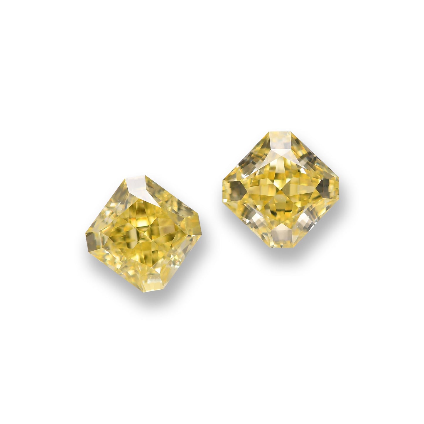 1,31 Karat Fancy Yellow Radiant Diamanten VS2 GIA