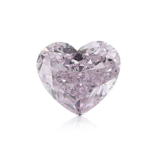 1,02 Karat Fancy Purple Pink Heart Diamant SI2 GIA