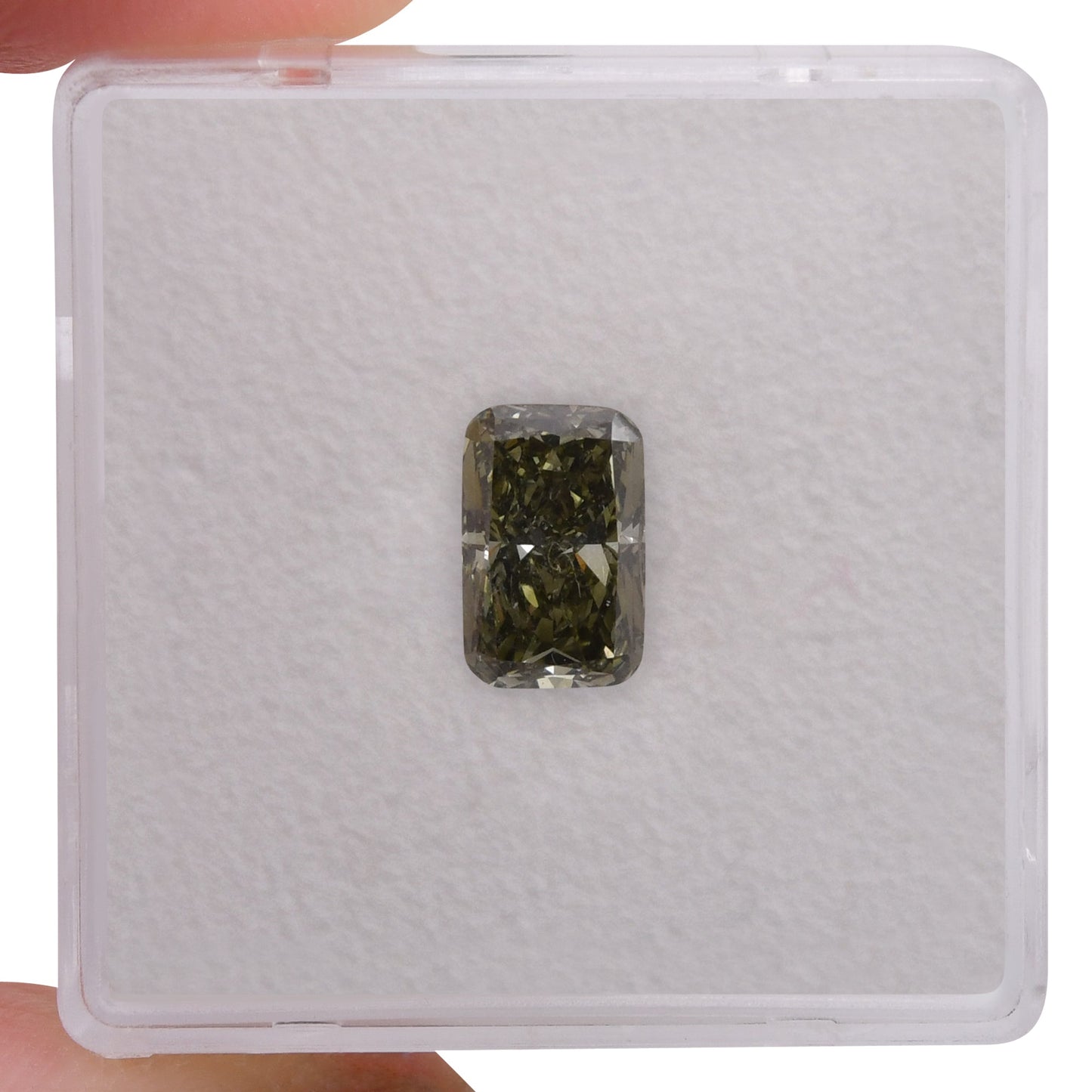 1,25 Karat Chamäleon-Kissen-Diamant VS1 GIA