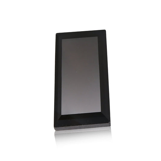 2,04 Karat Fancy Black Baguette Diamond GIA
