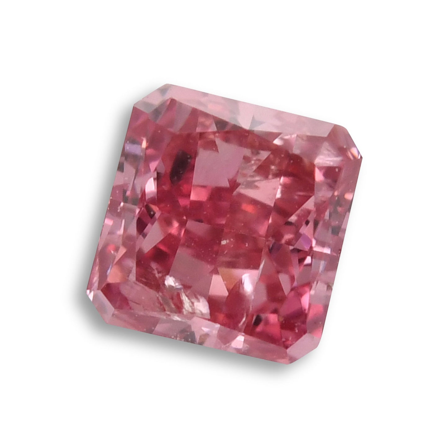 0,22 Karat Fancy Deep Pink Radiant Argyle Diamant (I2) GIA