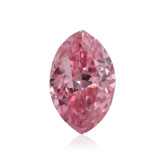 0,23 Karat Fancy Vivid Pink Marquise Argyle Diamant (I2) GIA