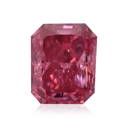 0,22 Karat Fancy Vivid Pink Radiant Argyle Diamant (I2) GIA