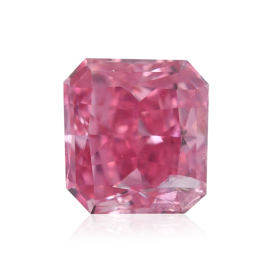 0,22 Karat Fancy Vivid Purplish Pink Radiant Argyle Diamant I2 GIA