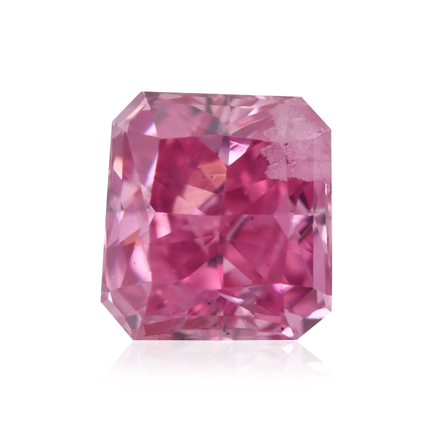 0,24 Karat Fancy Vivid Purplish Pink Radiant Argyle Diamant (I2) GIA