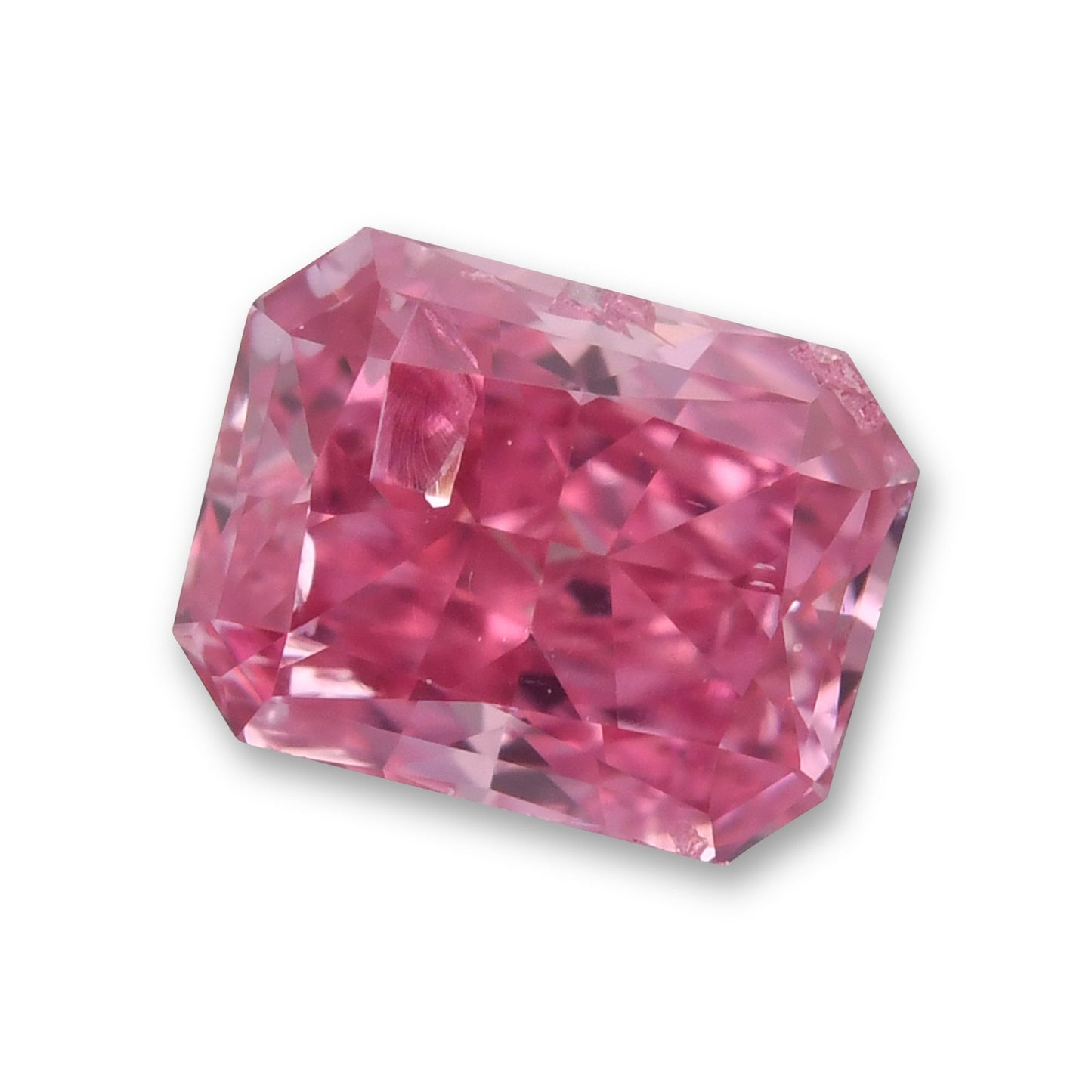 0,27 Karat Fancy Vivid Purplish Pink Radiant Argyle Diamant I2 GIA